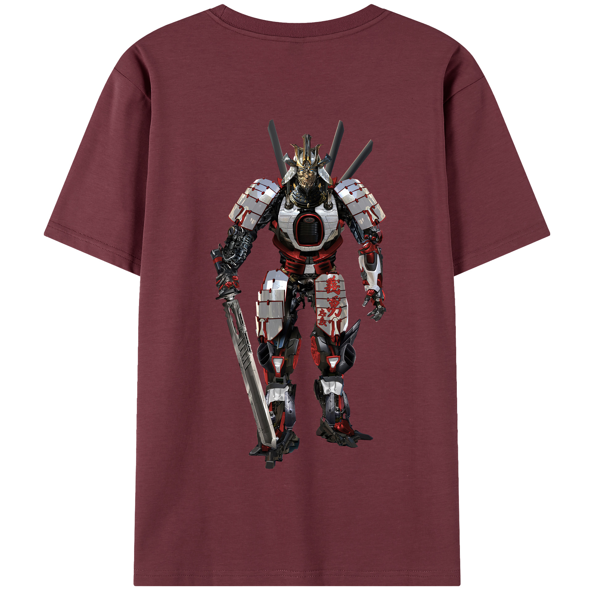 （画像用） Transformers トランスフォーマー 綿100％半袖Tシャツ（背面プリント）